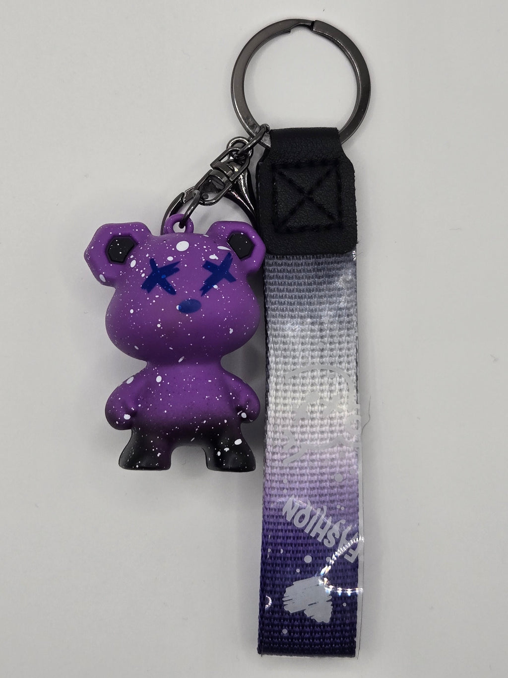 X Bear - Purple Galaxy Fade Black CharmCo.
