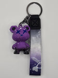 X Bear - Purple Galaxy Fade Black CharmCo.
