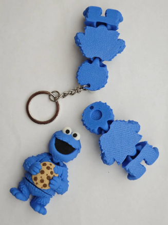 Cookie Monster-KeyCharmCo.